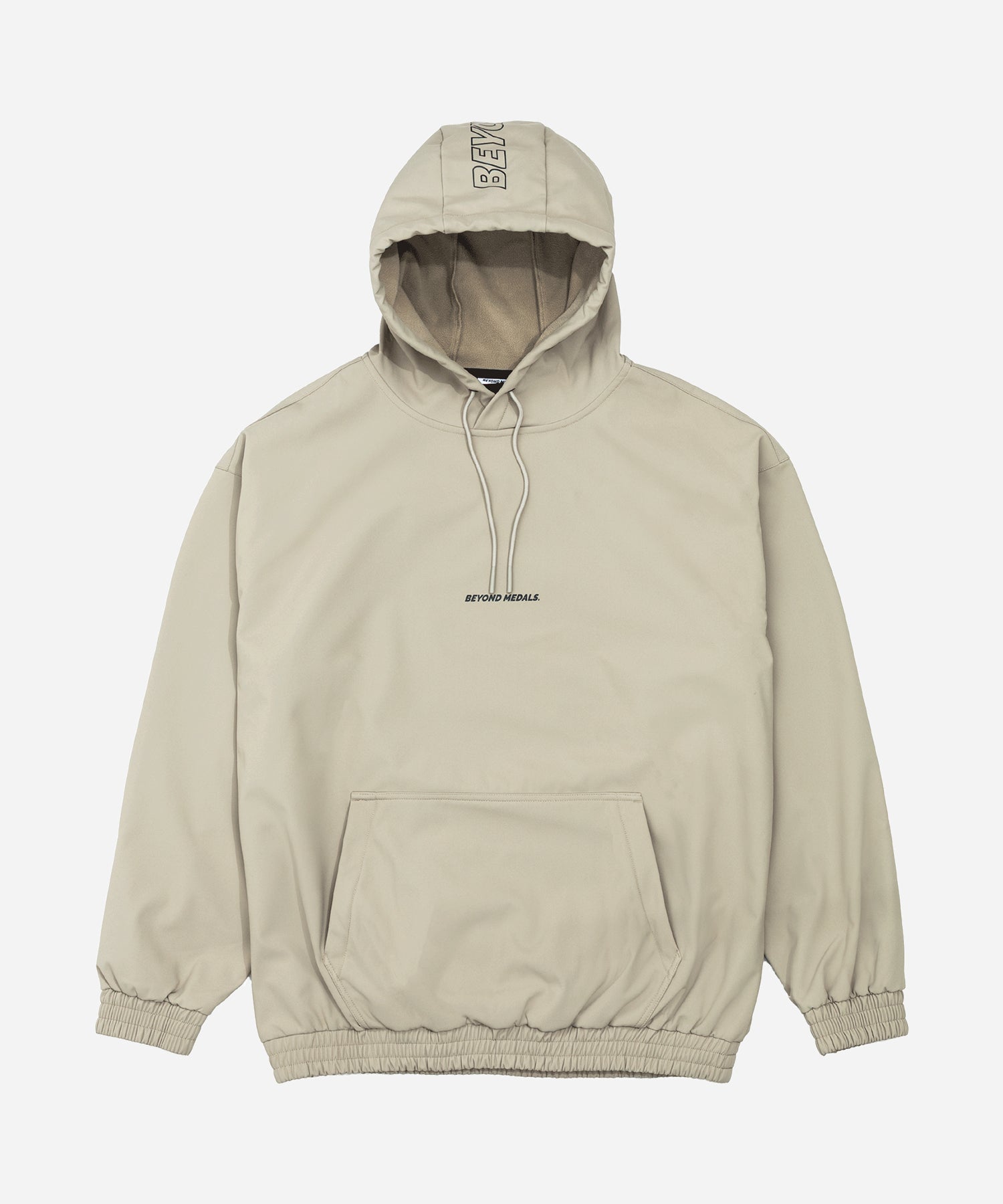 BeyondMedalsSoftshellHoodieBeige-Flat
