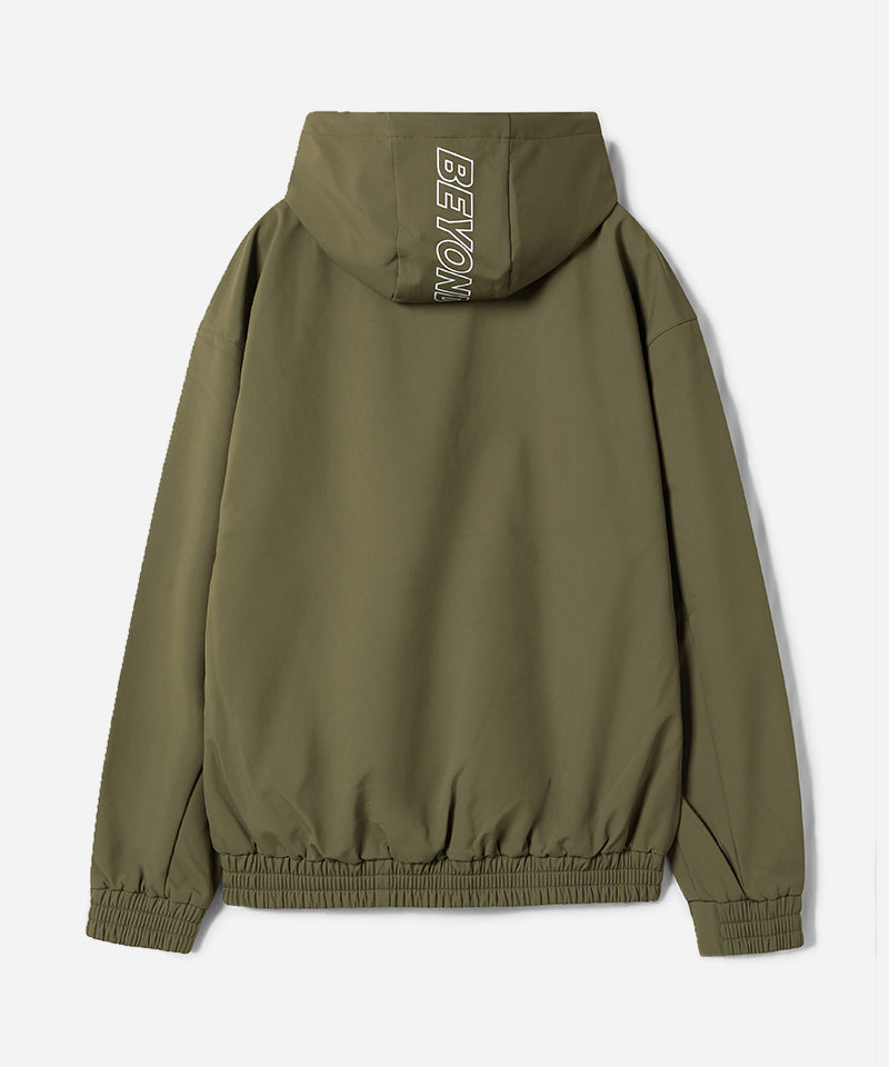 BeyondMedalsSoftshellHoodieGreen-FlatBack