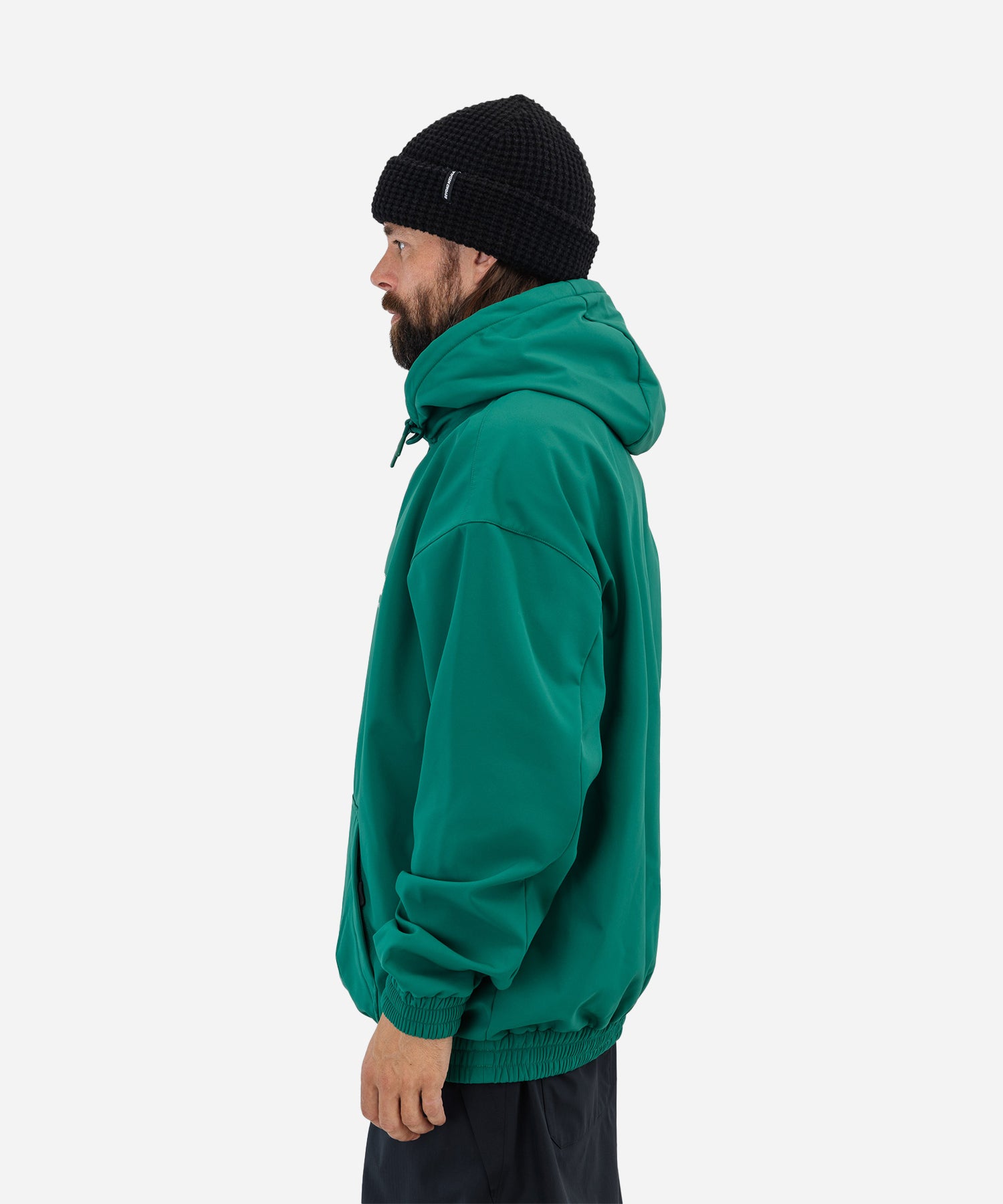 BeyondMedalsSoftshellHoodieGreen-ModelSide_089bdccc-f425-4e6d-98b2-94e1fb446add