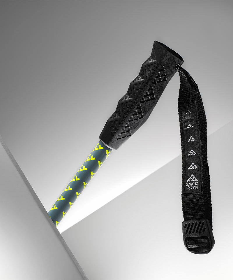 BlackCrowsMetaPoleGrey_Yellow-Handle