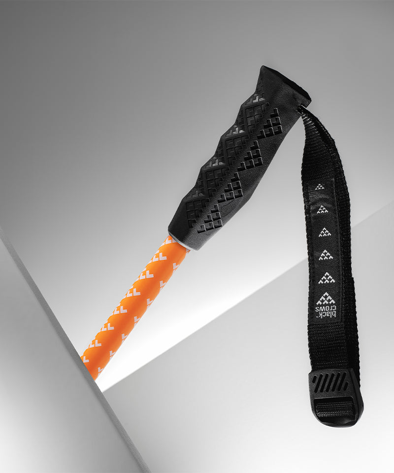 BlackCrowsMetaPoleOrange_White-Handle