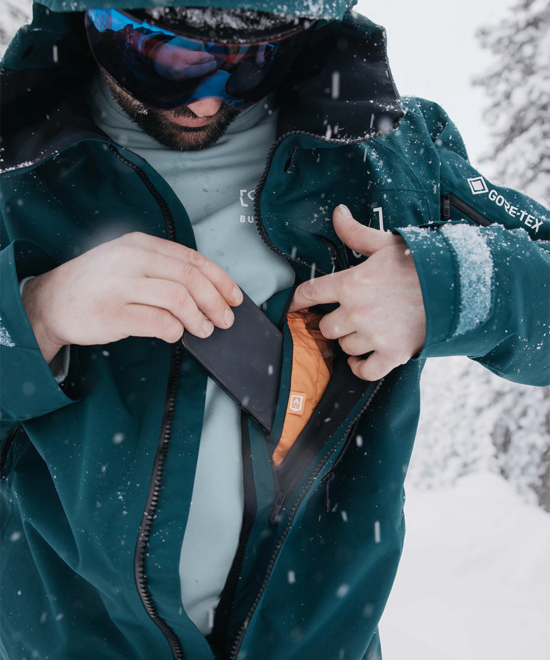 BurtonAKCyclicGORE-TEX2025JacketDeepEmerald-Thermapocket