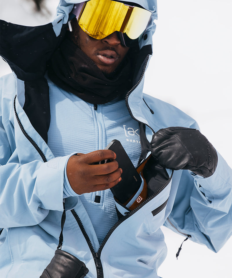 BurtonAKCyclicGORE-TEX2025JacketDustyBlue-ThermaPocket