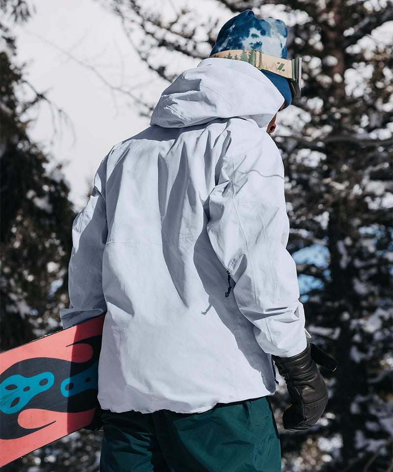 BurtonAKCyclicGORE-TEX2025JacketGreyCloud-Modelback