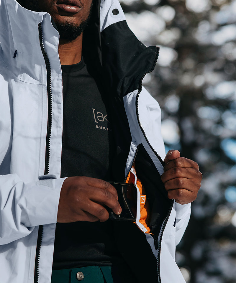 BurtonAKCyclicGORE-TEX2025JacketGreyCloud-ThermaPocket