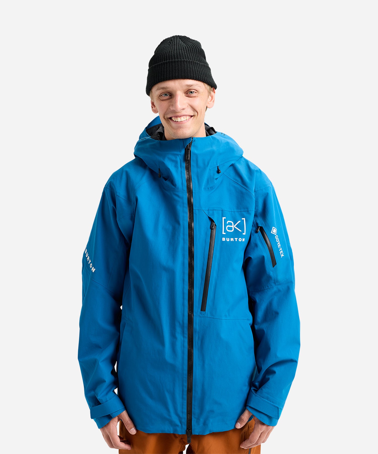 BurtonAKGORE-TEXCyclic2LJacketBlueTeal-ModelFront