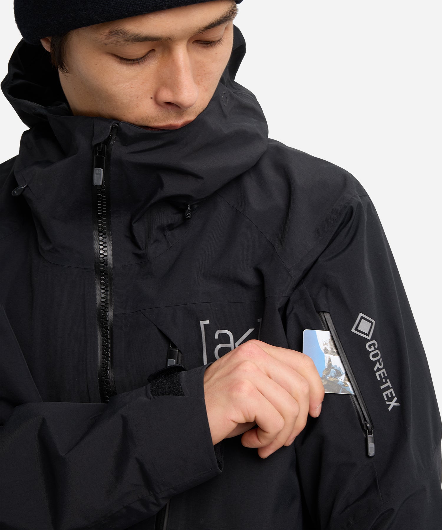 BurtonAKGORE-TEXCyclic2LJacketTrueBlack-PassPocket