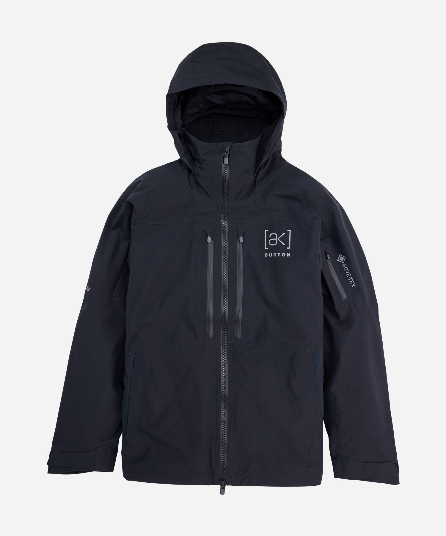 BurtonAKGORE-TEXSwash2LJacket2026TrueBlack-GhostFront