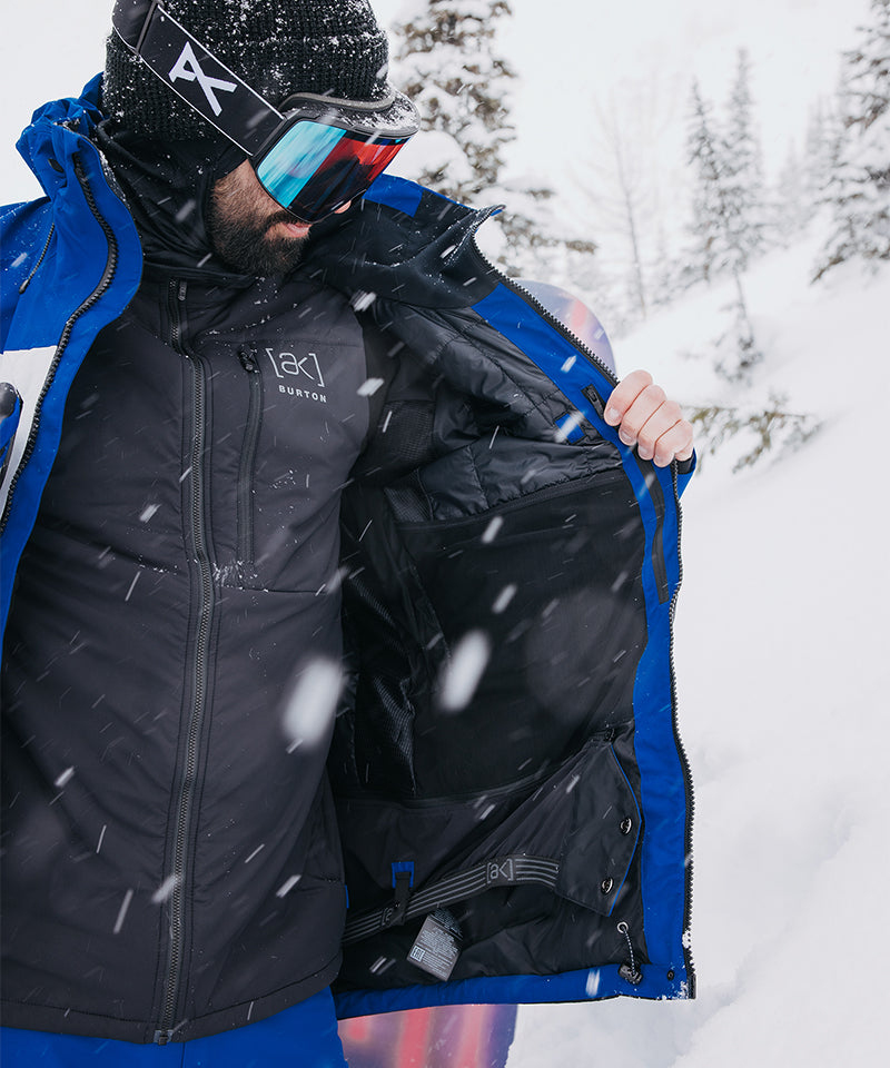 BurtonAKSwashGORE-TEX2025JacketJakeBlue_GreyCloud_TrueBlack-LiningDetail