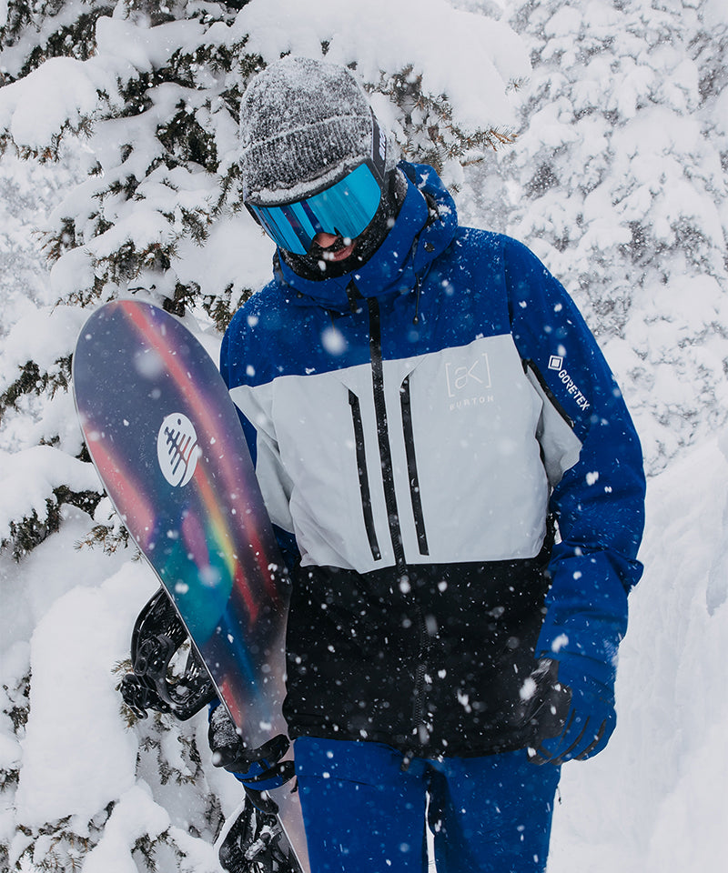 BurtonAKSwashGORE-TEX2025JacketJakeBlue_GreyCloud_TrueBlack-Modelfront