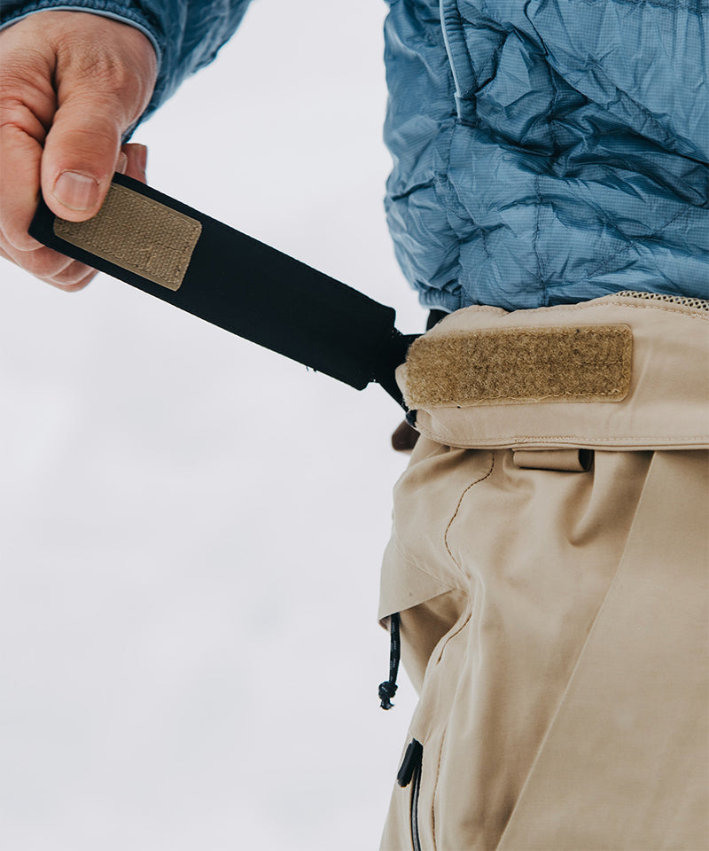 BurtonAKSwashGORE-TEX2025PantsSummitTaupe-Waistdetail