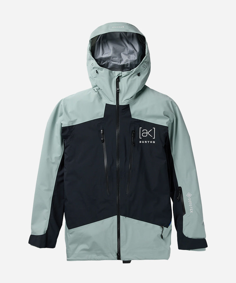 BurtonAKTuvakGORE-TEX3L2025JacketPetrolGreen_Black-GhostFront