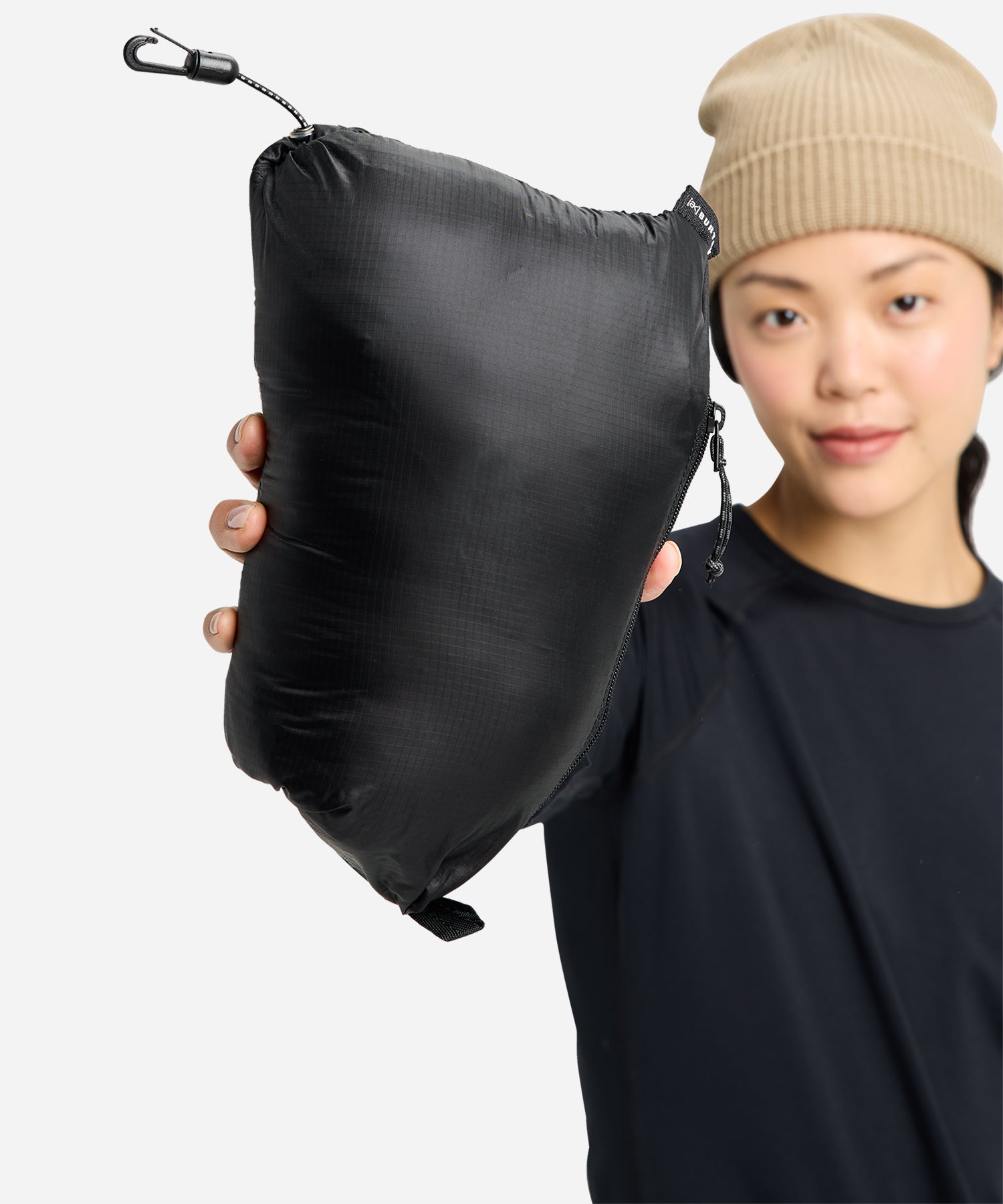 BurtonAKWomen_sBakerDownHoodedJacketTrueBlack-Packed