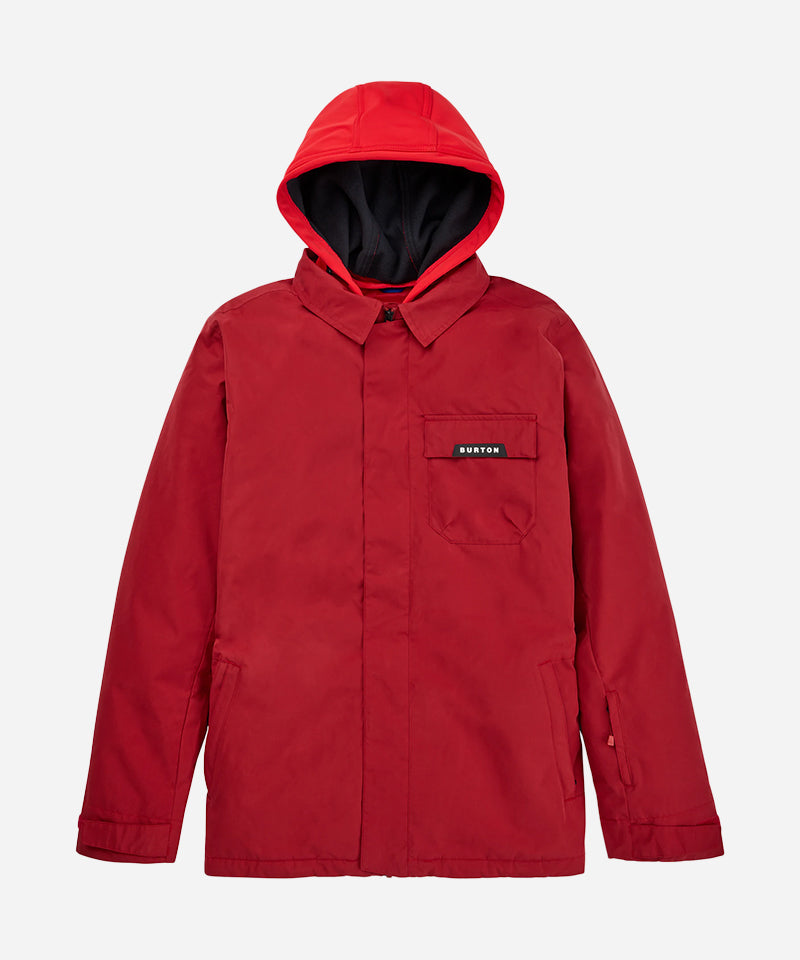 BurtonDumoreJacketSundriedTomato-GhostFront