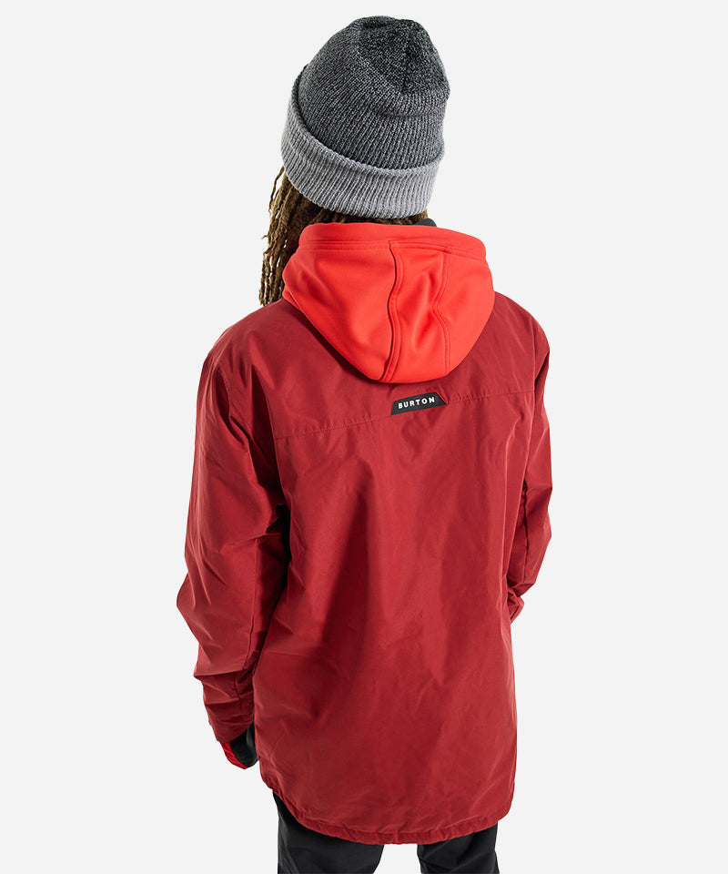 BurtonDumoreJacketSundriedTomato-Modelback