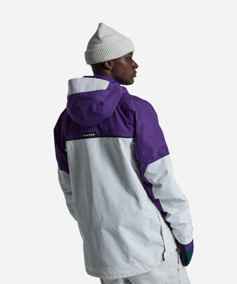 BurtonFrostnerAnorakImperialPurple_White-ModelBack