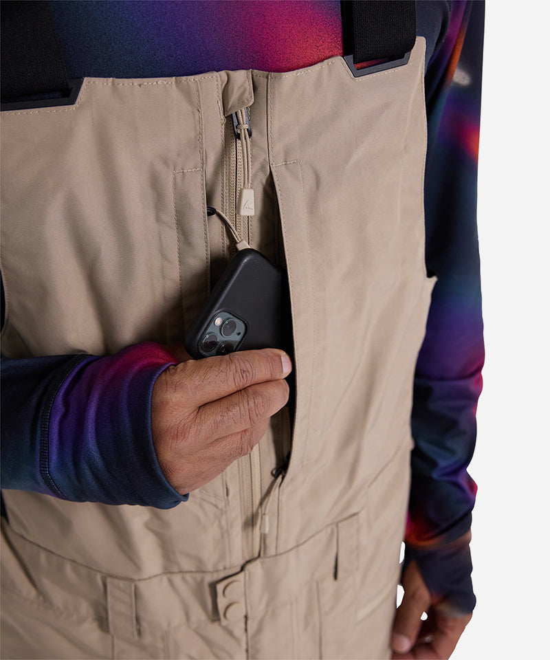 BurtonGORE-TEXReserveBibSummitTaupe-ChestPocket