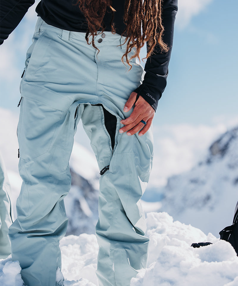 BurtonGoreSwashPantPetrolGreen-VentDetail