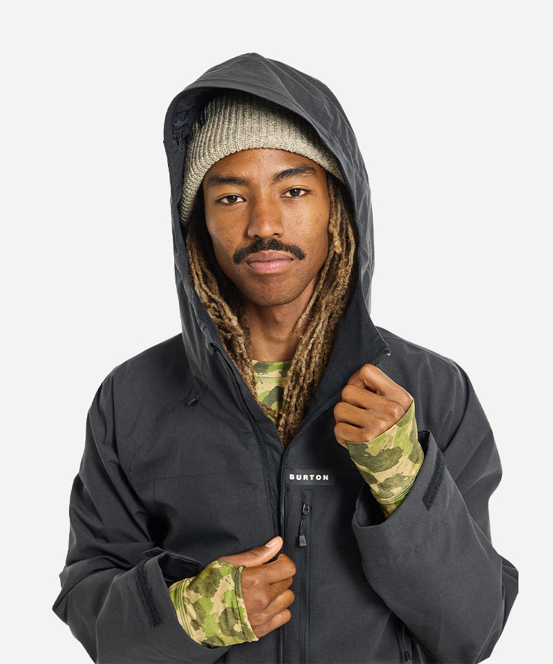 BurtonLodgepoleJacketTrueBlack-Modelclose