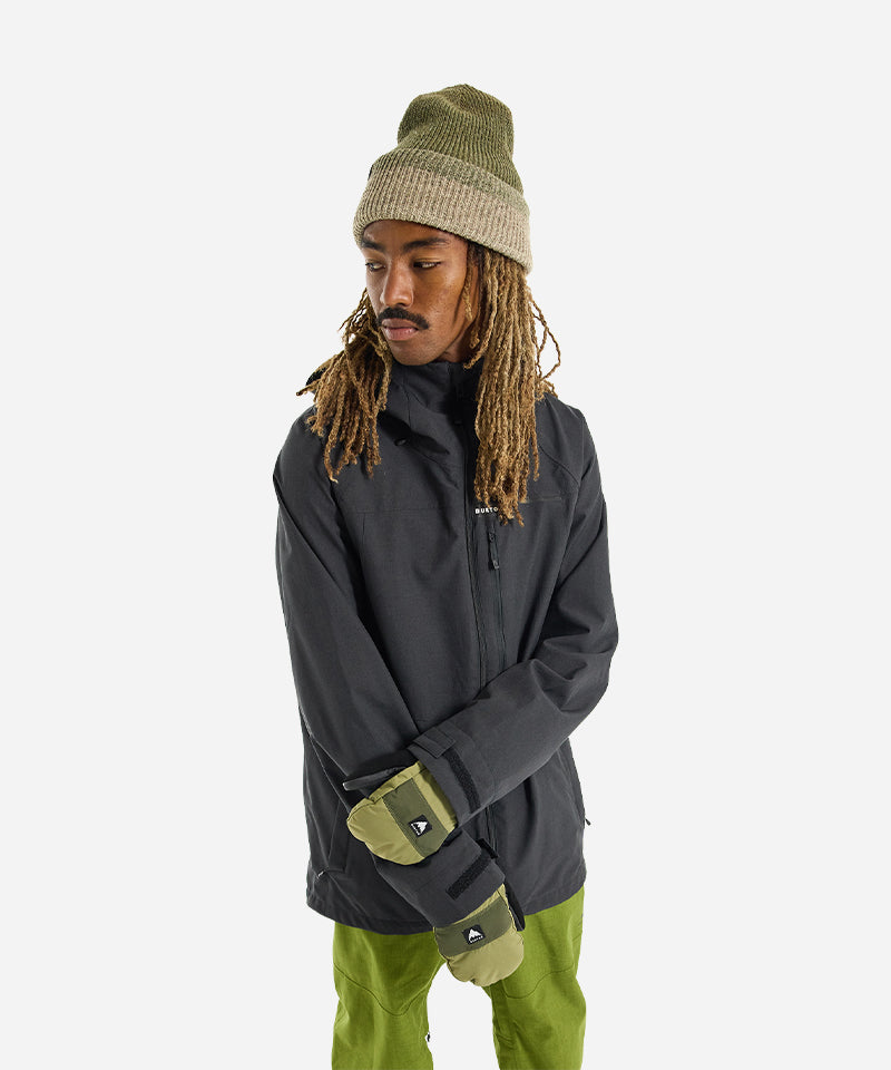 BurtonLodgepoleJacketTrueBlack-Modelfront