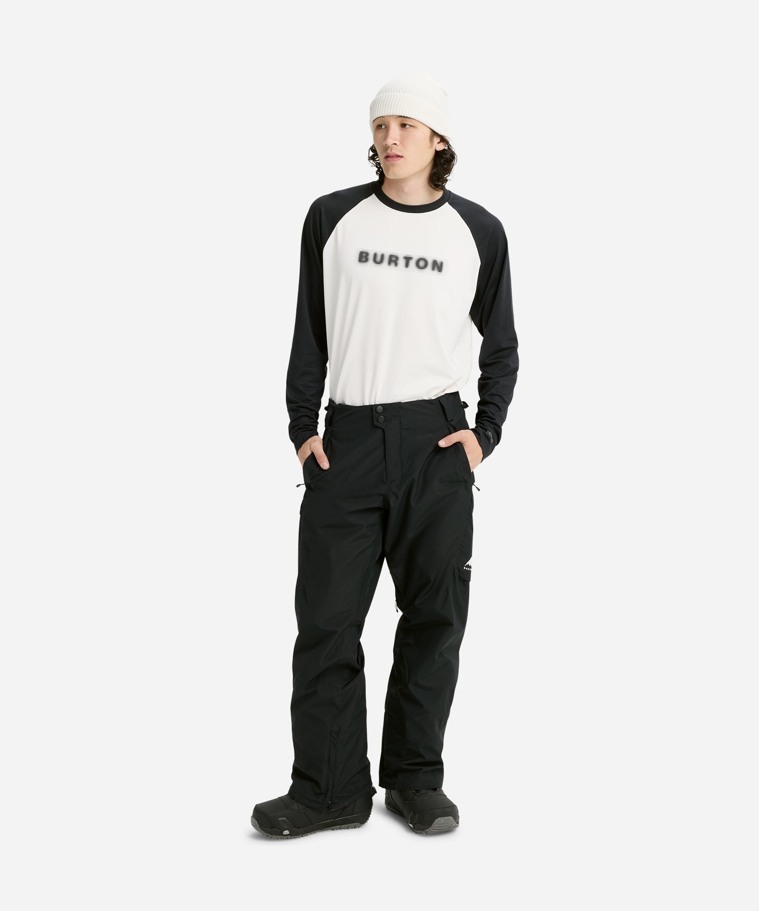 BurtonMen_sReserve2LPantsTrueBlack-ModelFullBody