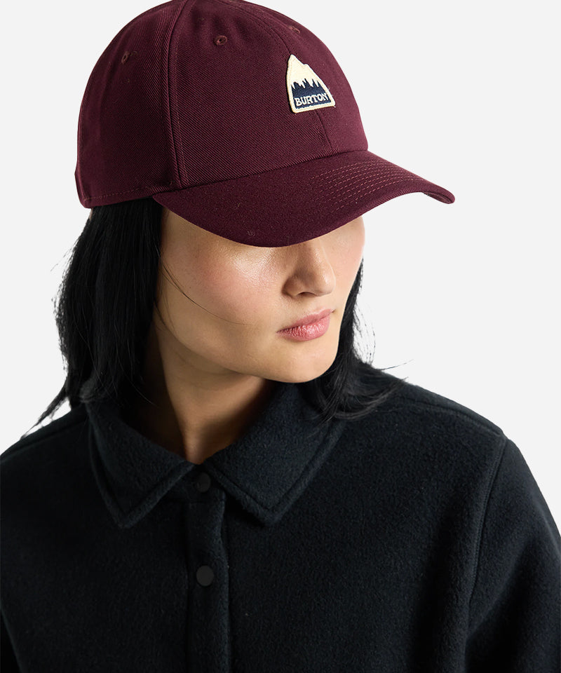 BurtonRadDadCapAlmandine-ModelSide