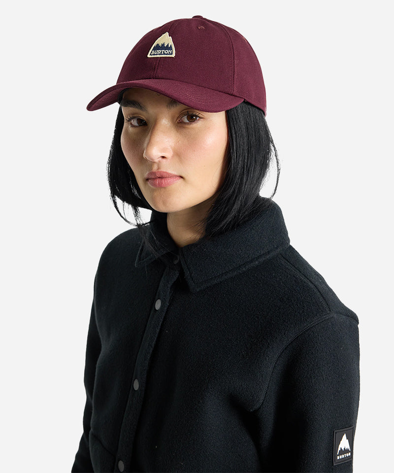 BurtonRadDadCapAlmandine-Modelfront