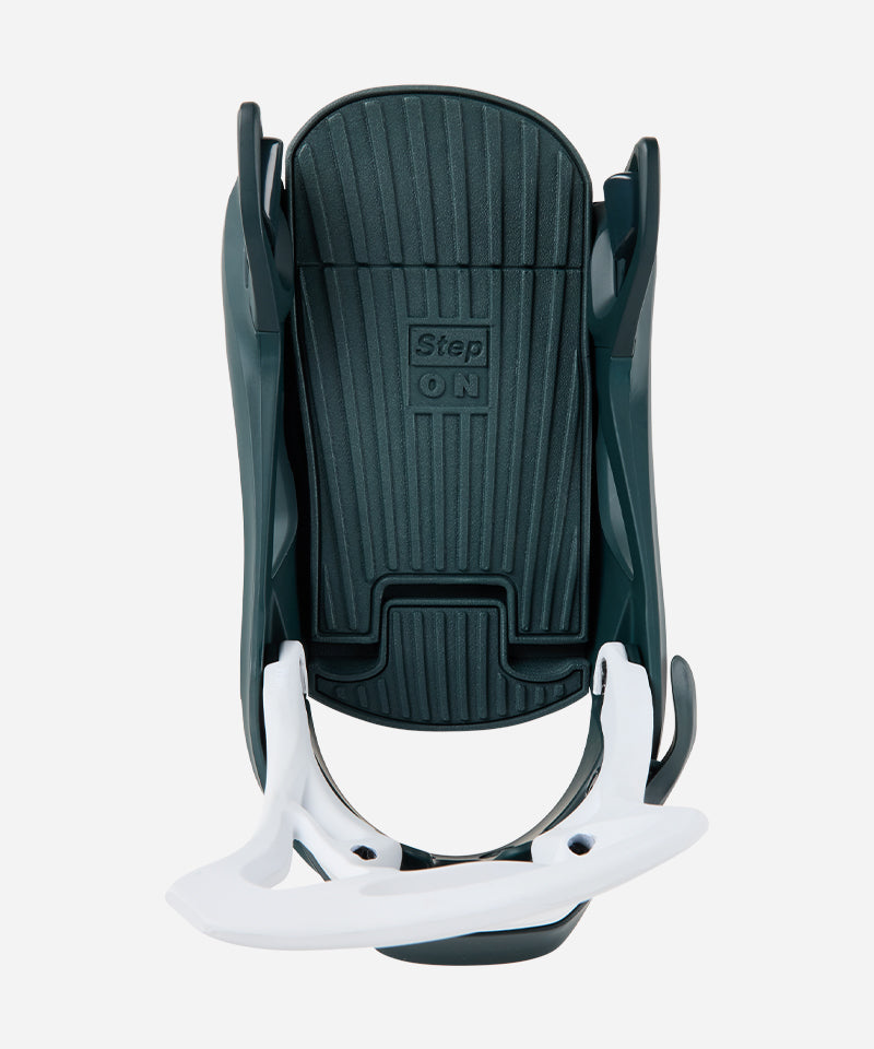 BurtonWomen_sStepOnRe-Flex2025White_Emerald-Baseplate