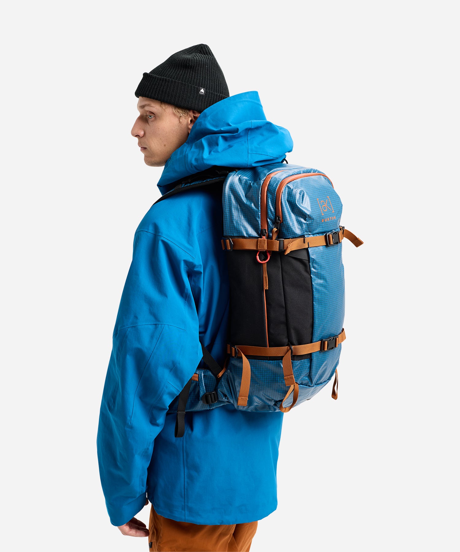Burton_ak_Dispatcher25LBackpackTealBlue-ModelSide
