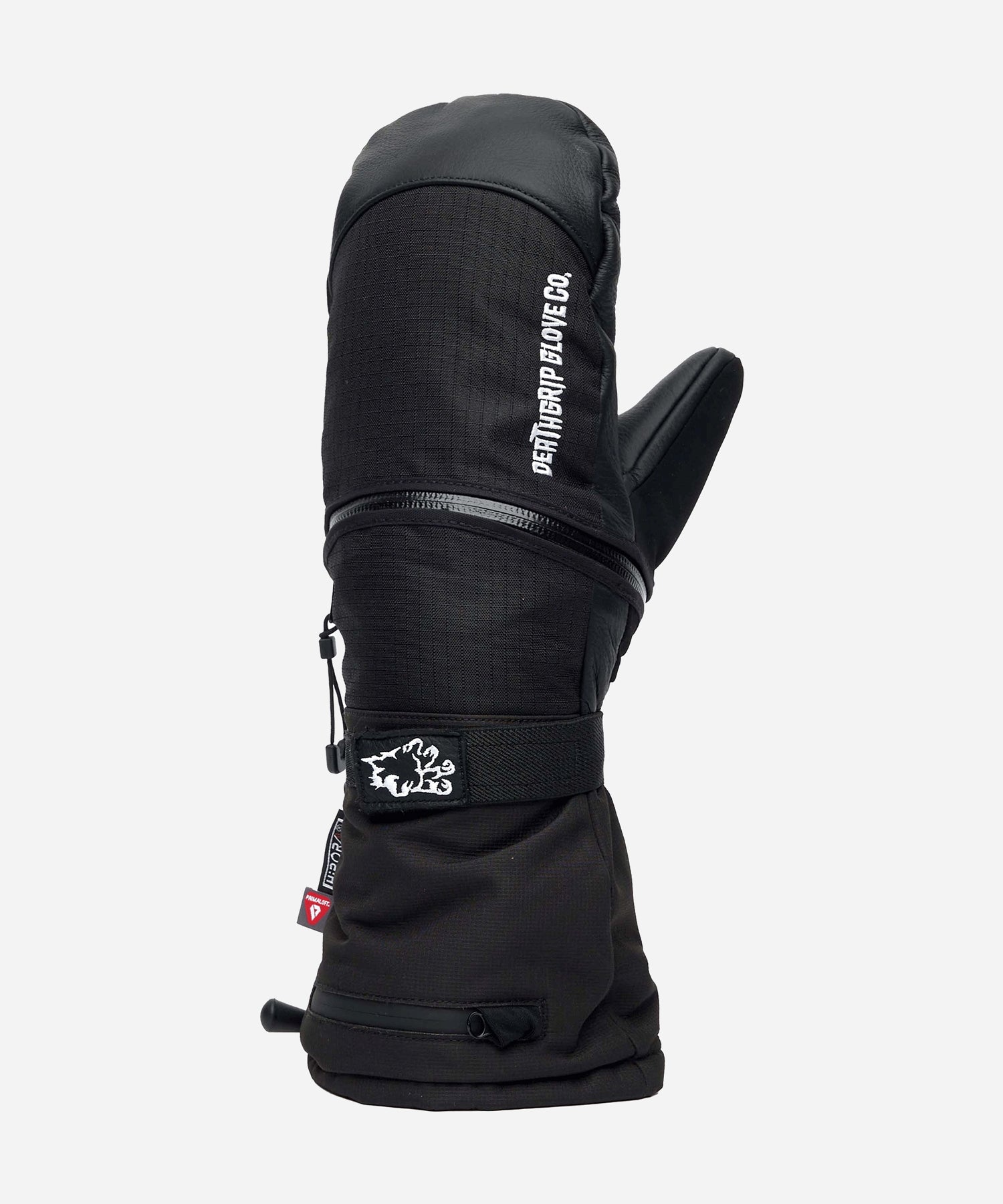 DeathgripWerewolfMittLongCuffBlack-Back