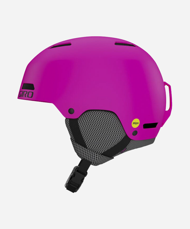 GiroCrueMIPSHelmetMatteBrightPink-Left