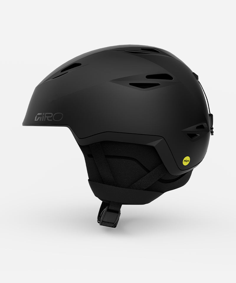 GiroGridMIPSHelmetMatteBlack-Left