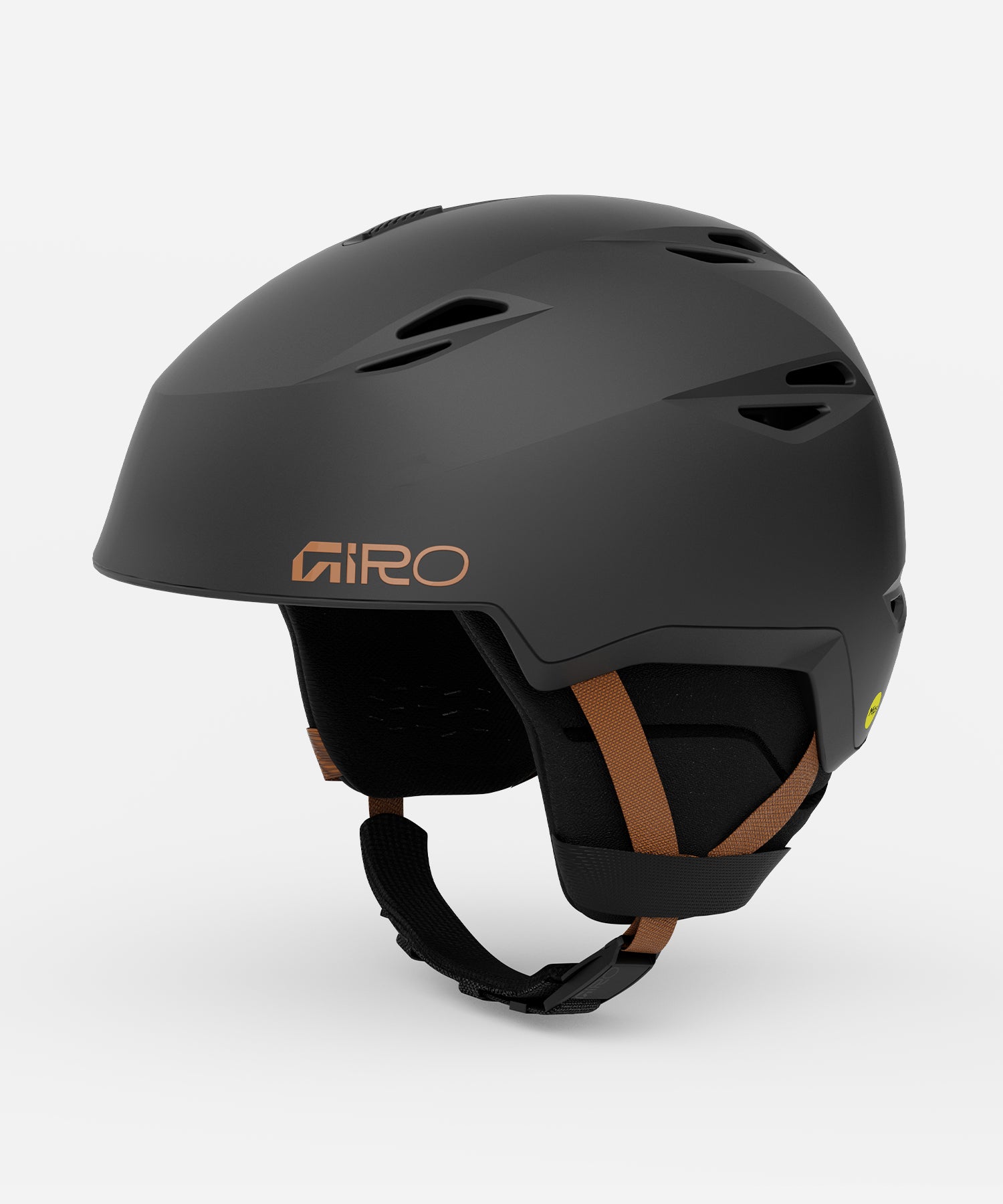 GiroGridMIPSHelmetMetallicCoalTan-Hero