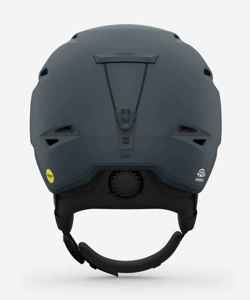 GiroGridSphericalDarkShark-Back