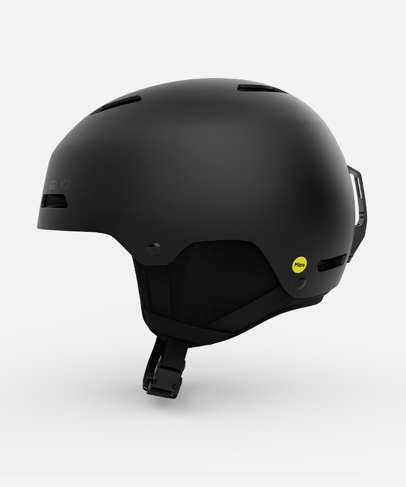 GiroLedgeFSMIPSHelmetMatteBlack-Left