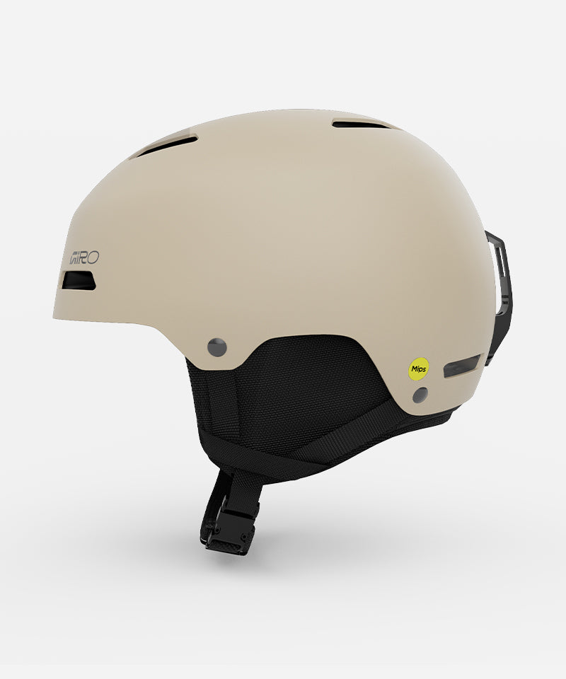 GiroLedgeFSMIPSHelmetMatteStone-Left