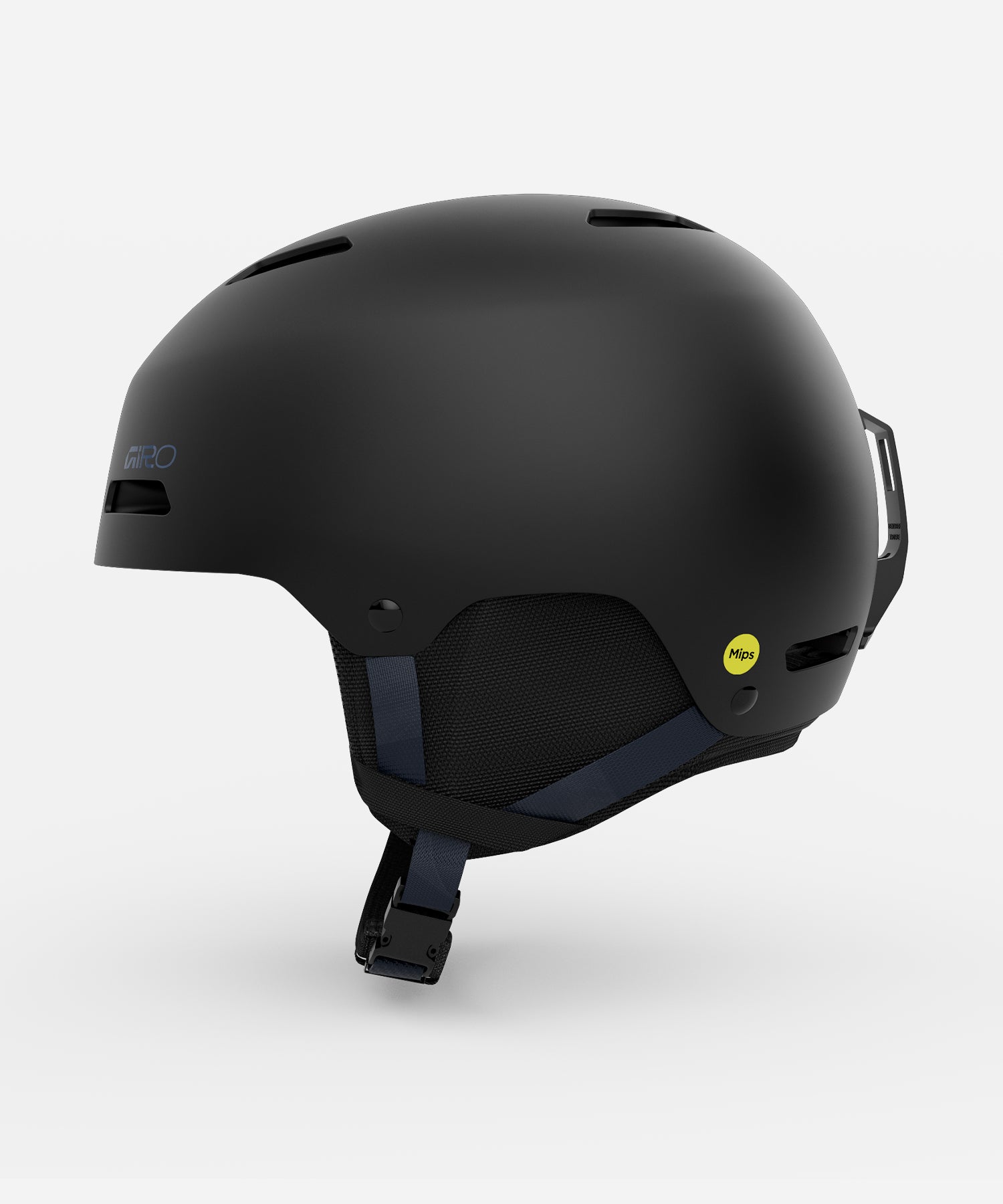 GiroLedgeFSMIPSMatteBlack_Indigo-Side