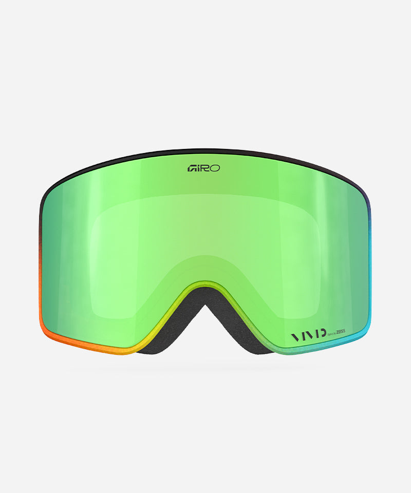 GiroMethodIIGoggleFadedMultiEmerald-Front