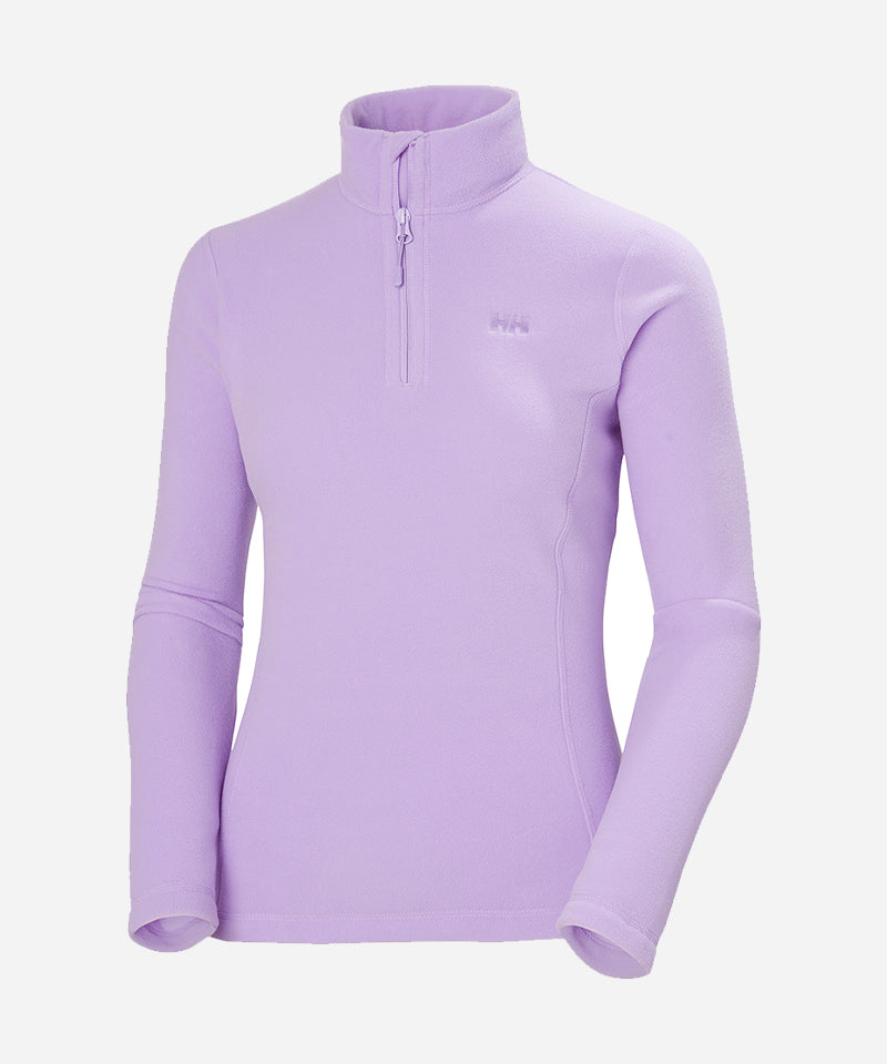 HellyHansenDaybreaker1_2ZipFleeceHeather-GhostFront