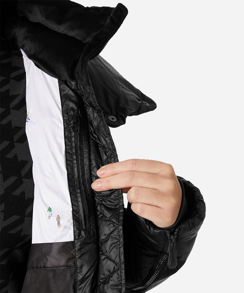 HellyHansenDiamondDownJacketBlack-LiningDetail