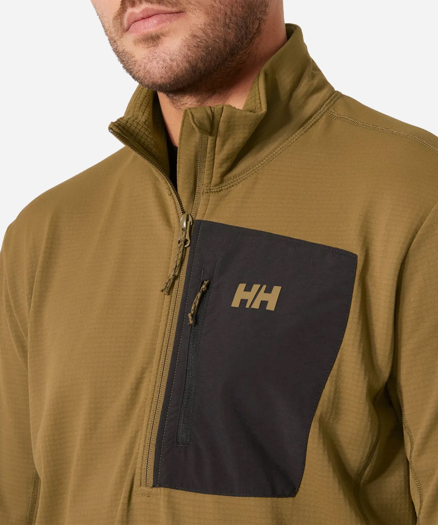 HellyHansenVersalite1_2ZipFleeceSepia-Detail