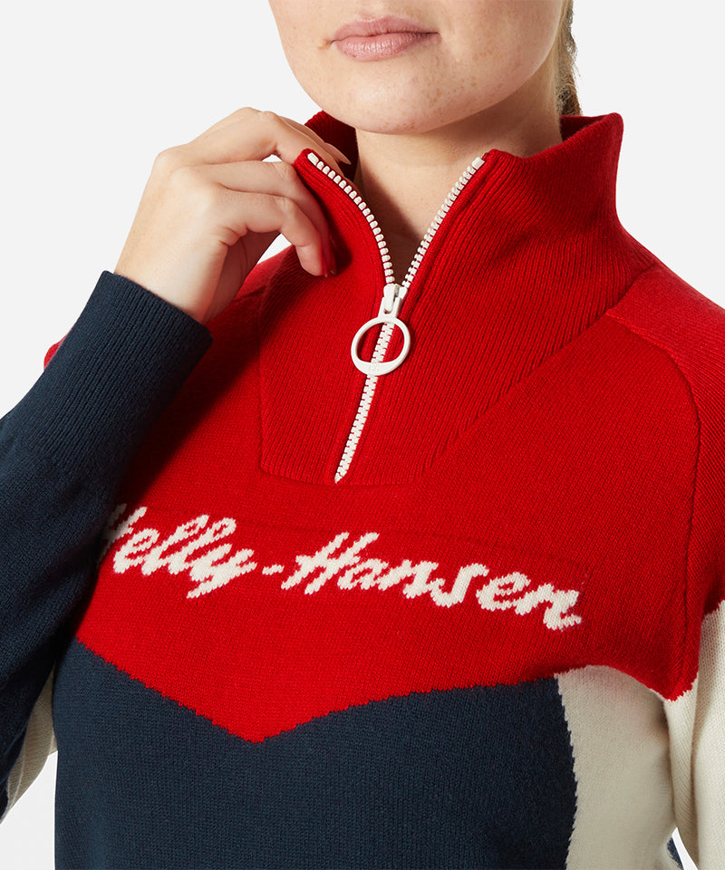 HellyHansenWomen_sApresKnittedSweaterNavy-ZipDetail