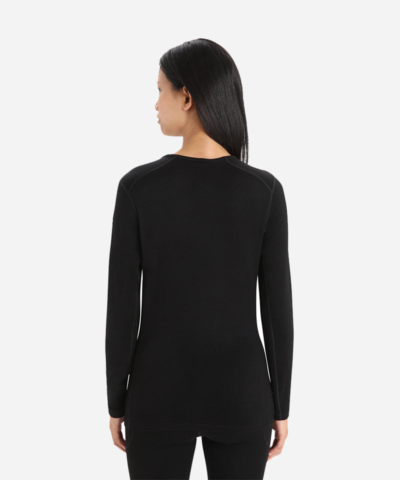 Icebreaker260TechWomen_sLSTopBlack-OnModelBack