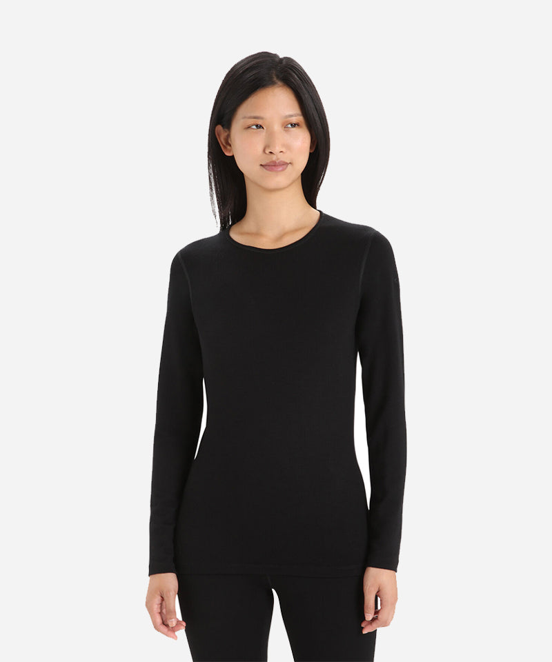 Icebreaker260TechWomen_sLSTopBlack-OnModelFront