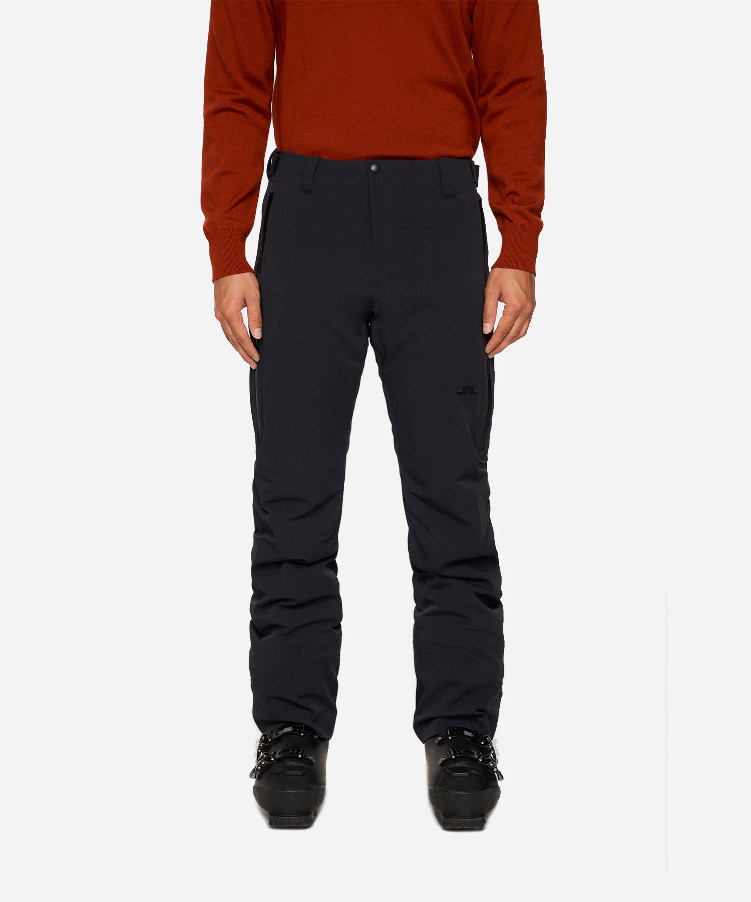 J.LindebergOmniaPantBlack-ModelFront