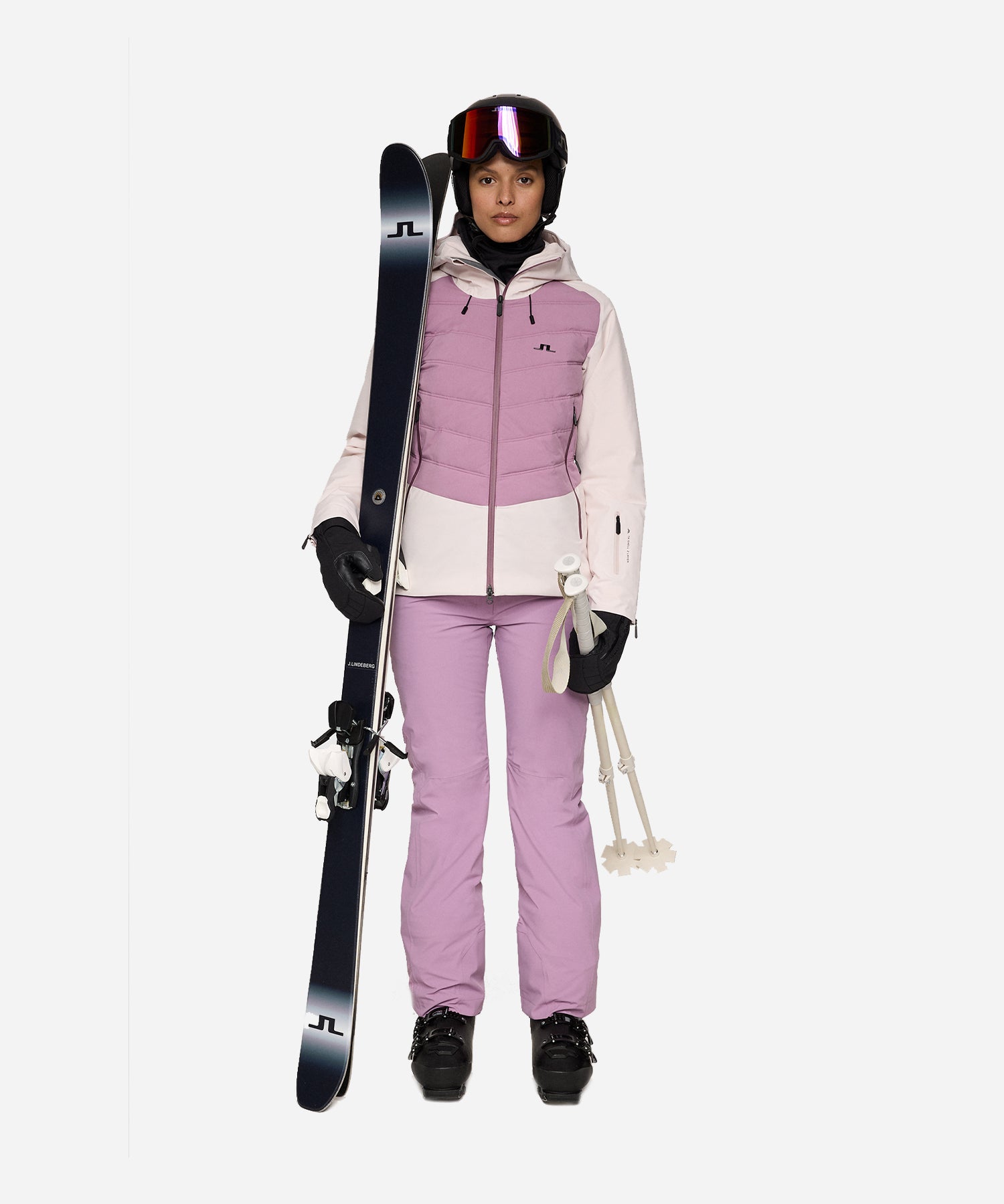 J.LindebergPillowsPantVeryGrape-ModelFullBodyFront