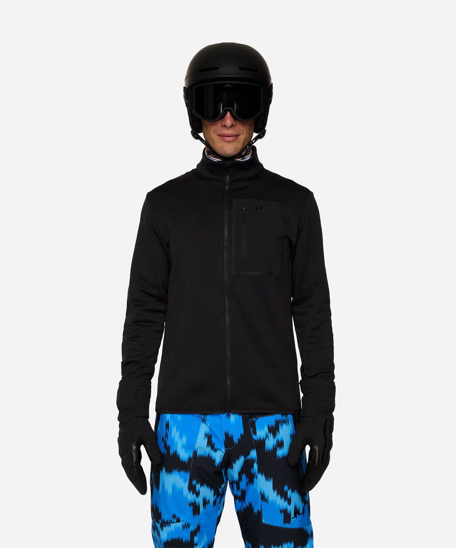 J. Lindeberg Wayne Polartec Mid Layer Black
