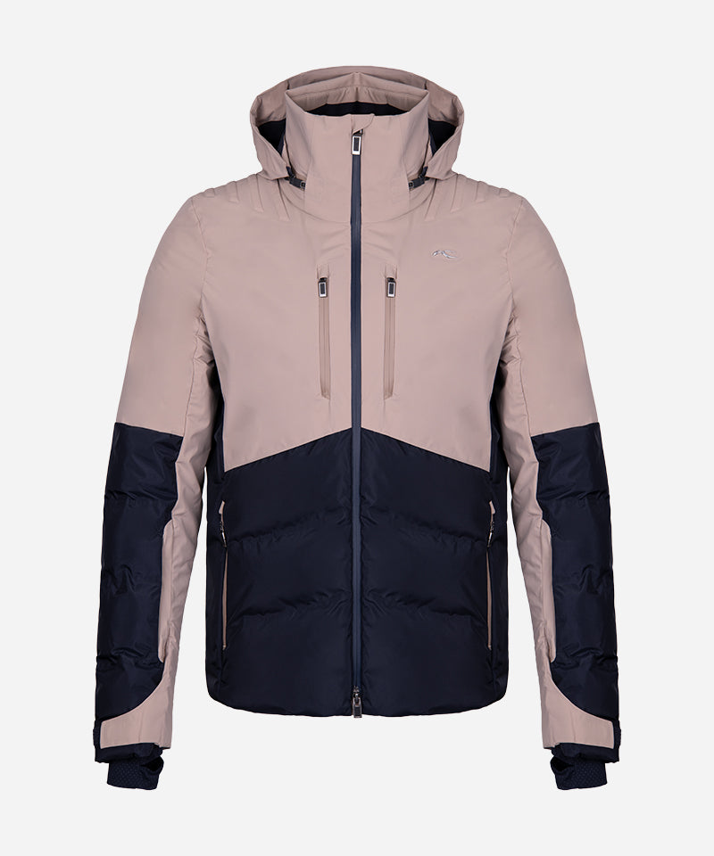 KjusPivotMen_sJacketAlmond_DeepSpace-GhostFront