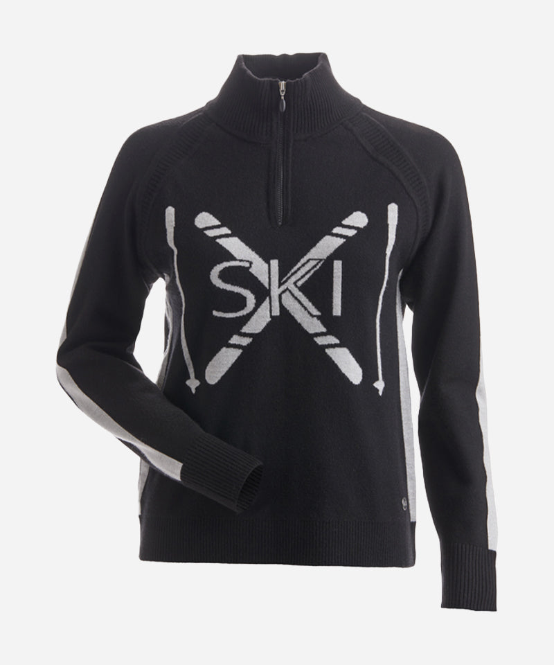 NILSCrossCountryKnitBlack