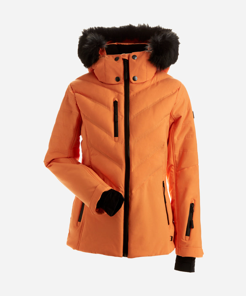 NilsSundanceFauxFurJacketApricot